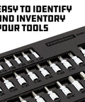 64 Piece Bit Socket Set With Long Reach And Up To 4 Inch Bits Hex And Torx Plus Specialty Bits Laser Cut Organizing Tray