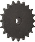 Front view of Beefed Up Roller Chain Sprocket For 2050 C2050 Double Pitch With Type B Hub Reboreable 28 Teeth