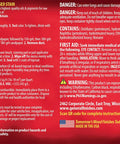 Honey Maple Oil Based Wood Stain Penetrating Grain Care 1 2 Pint label with usage instructions and safety warnings.