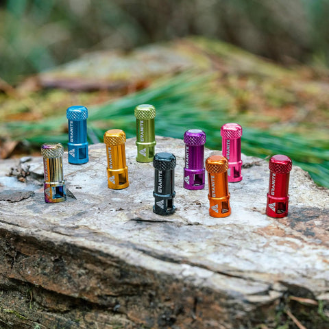 Colorful Presta Valve Cap With No Tool Needed Built In Valve Core Remover And Dust Cover Easy To Use Alloy Tire Cap display