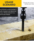 Heavy Duty 1 Quarter Inch By 2 Inch Lag Bolts Set With Stainless Steel Flat Washers for wood construction demonstrated in use