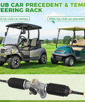 Club Car Precedent Steering Rack And Tempo Steering Gear Box for 2004-Up Precedent and 2018-Up Tempo golf carts display