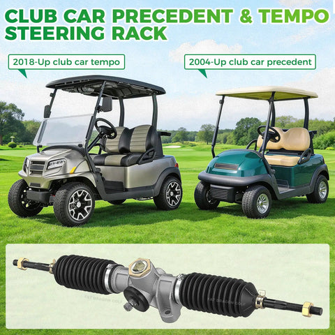 Club Car Precedent Steering Rack And Tempo Steering Gear Box for 2004-Up Precedent and 2018-Up Tempo golf carts display