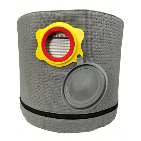 Reusable Dust Bag For DeWalt And Vacmaster Shop Vacs 4 To 16 Gallon Capacity One Pack Vacuum Bag Filter Bag With Easy Emptying And Durable Washable Polyester Design Built For Heavy Duty Use Tight Seals And No Mess Cleanup front view