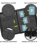 Toploader Binder For Trading Cards With 216 Card Capacity And 9 Pocket Sleeves For 3x4 Rigid Toploaders Built Tough Shield Design