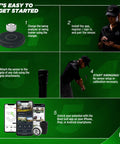 Setup guide for Golf Swing And Stroke Analyzer With Real Time Feedback Swing Metrics Video Capture Highlights Training Tool.