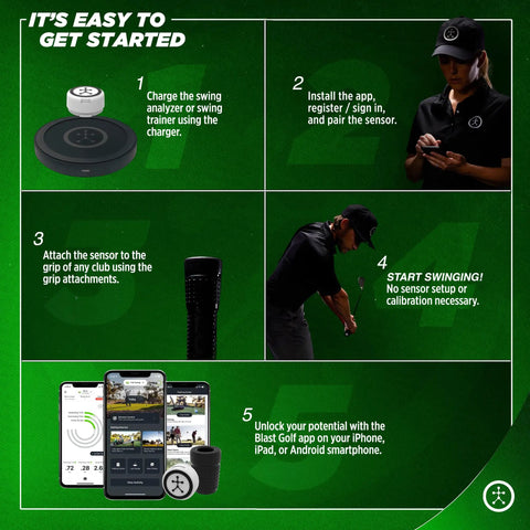 Setup guide for Golf Swing And Stroke Analyzer With Real Time Feedback Swing Metrics Video Capture Highlights Training Tool.