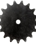 Built Tough Double Pitch Roller Chain Sprocket With Type A Hub Optimized For 2082 Chains Featuring Reboreable 30 Tooth Build And 1.25 Inch Bore viewed from the top
