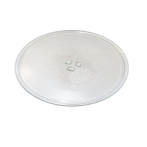 Glass Microwave Turntable Tray Replacement, Twelve And Three Quarters Inch Diameter, Fits GE Ovens And WB49X10129 Series