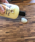 Applying Butcher Block Conditioner With Food Grade Mineral Oil For Wood Cutting Boards And Spoons 12 Fl Oz Beeswax And Carnauba Wax Finish