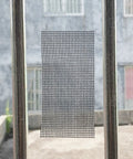 Window Screen Repair Kit 2 Inch By 16.5 Foot Fiberglass Mesh Tape With 3 Layer Strong Adhesive And Waterproof Patch installed on windows.