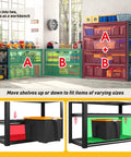 Heavy Duty 5 Tier Metal Garage Shelving Unit With 3200 Lbs Capacity Monster Storage Space Adjustable Shelves demo