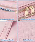 Portable Pill Bottle Organizer Bag For Home And On The Go Travel With Adjustable Dividers Compact Medicine Storage Pouch detail