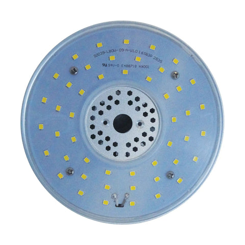 Clear EX39 Base Light Bulb With Phenolic Candelabra Socket And Paper Liner, 100W Equivalent, LED HID lighting rear view