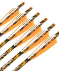Go-To Pro Grade Carbon Crossbow Arrows 16 17 18 20 22 Inch With Screw-In Broadheads Camouflage Shafts For Crossbow