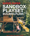 Sick Sandbox Playset Building Plans A Heckin Awesome Step By Step Guide For Rolling Up Your Sleeves And Knocking Out That Classic Backyard Kids Fort Project Done Right features wooden playset with swing and slide.
