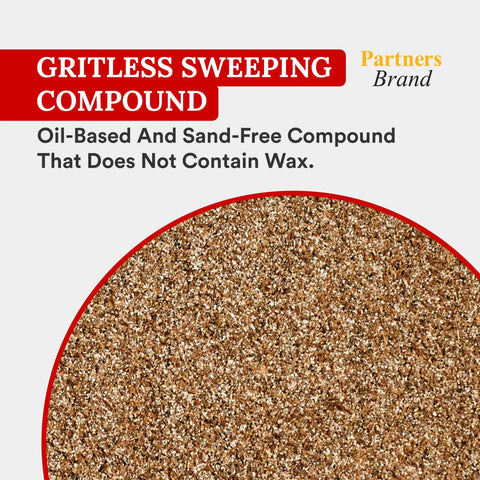 Scratch Free Gritless Floor Sweeping Compound 50 Lb Bag Pro Grade Heavy Duty Dust Control texture with product description