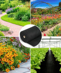 Heavy Duty 5oz Weed Barrier Landscape Fabric Pro Grade Dual Layer Ground Cover For Garden Lawn Outdoor Weed Control Mat