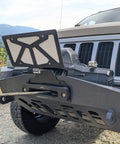 Flipster V3 Winch Plate Mounting System For 4x4s Featuring Hawse Roller And Recessed Fairlead Compatibility Stainless Hardware on Jeep bumper