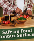 100 Percent Pure Tung Oil For Wood Finish And Sealer, Food Safe, Waterproof Natural Wood Coating For cutting board use