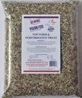 Protein Packed Pigeon Treat For Show Birds And Racing Homers High Fat Conditioning Formula With 18 Percent Protein 8 Lb Bag label