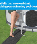 Absorb Water 10 Ft X 16 Inch Above Ground Pool Pathway Mat For Pool Or Spa Floor Ground Walkway Pad That Keeps Foot Dirt Out