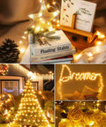 Twinkle Fairy Lights 33 Ft USB Plug In String Lights With Remote And Timer 100 LED Waterproof Wire decorating home and garden
