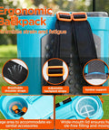 Backpack Sprayer 4 Gallon With Mixer And 0 To 100 Psi Adjustable Pressure featuring ergonomic design, visible shoulder straps