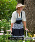 Woman using Ergonomic Garden Kneeler With Tush Pad And Handles For Pain Free Kneeling While Gardening Senior Friendly Versatile Garden Stool Kneeler Lightweight Yet Sturdy Made In USA in garden
