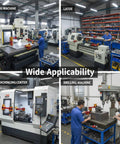 Adjustable Milling Vise Stop For CNC Mills And T Slot Tables in use across various machining centers and machines
