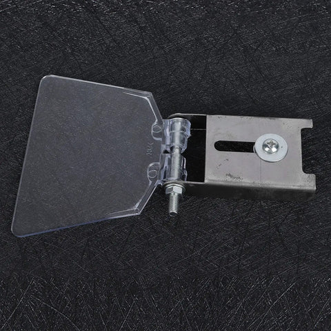 Bench Grinder Eyeshield Kit With 304 Stainless Steel Case Shield Attachment for 125 150 200 250 Grinders durable bracket.
