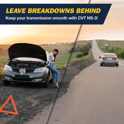NS3 Synthetic CVT Transmission Fluid For Nissan And Mitsubishi Systems 4L Bottle Keeps Gear Shifts Smooth No Shudder
