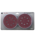 Five Inch 8 Hole Sanding Discs Set, 30 Pack with Assorted Grits 40 80 120 220 320 600 in packaging for orbital sander