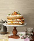 Cake against Cream Tibetan Faux Grasscloth Peel And Stick Wallpaper, Neutral Textured Grasscloth Look For Walls background