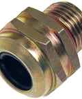 Transmission Cooler Line Quick Connector Replacement For Ford And Mercury Vehicles, OE Style Fit, pre-applied sealant, metal finish