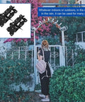 Heavy Duty Gate Hinges 2 Pack For Wooden Fences And Barn Doors Self Closing Outdoor Gate Hardware displayed on gate