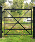 Heavy Duty Bolt On 7 Inch J Bolt Gate Hinges 4 Pack No Welding Required Lubricated Ball Bearing Hinge For Large Driveway Gates Up To 1100 Lbs Easy Install And Sag Prevention Industrial Grade on black metal gate