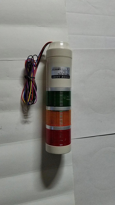 LED Stack Tower Light 56mm Signal Indicator With Prism Lens Replaceable LED Modules High Visibility Industrial Tower Light