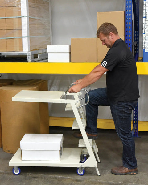 Heavy Duty Cantilever Stock Picker Truck For Warehouse Hustle And Smooth Material Handling With Rock Solid Frame And Multi Colored Design Built To Crush Daily Demands And Deliver Pro Shop Floor Performance