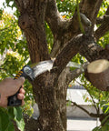 Heavy Duty Pro Saw With 330mm Blade And XL Teeth, 6.5 Inch Cut Capacity in use cutting tree branch outdoors