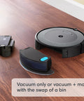 Roomba Combo I5 Plus Self Emptying Robot Vacuum And Mop With Clean By Room With Smart Mapping, Empties Itself For Up To Sixty Days