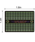 Nine Piece Mini Solderable Breadboard PCB Prototype Shield Board Double Sided With Tinned Gold Plated Holes dimensions