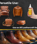 Quick Dry Leather Glue Cement With High Strength Flexible Bond For Leather Repairs On Jackets Shoes Furniture And Purses