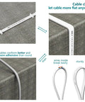 Installation and design features of Cat 8 Ethernet Cable 25 Ft Ultra Fast 40Gbps 2000MHz Flat SFTP Patch Cable