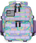 9L Mini Tactical Backpack For Men And Women, camo pattern with MOLLE, front view, ideal for hiking and gym use