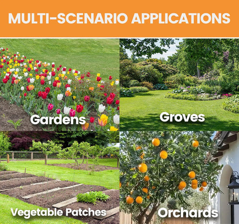 Multi-scenario applications of the Beast Corded Garden Tiller Cultivator With Foldable Handle 14 Inch 12 Amp Motor Four Steel Tines Rototiller