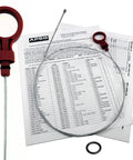 Pro Grade Transmission Fluid Dipstick Tool For Chrysler Jeep Dodge VW Cars And SUVs with Cap O Ring and instructions