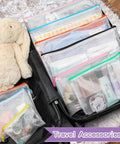 36 Pack Mesh Zipper Pencil Pouches Bulk For Stationery And Travel, 9.2 By 4.7 Inches Small Zipper Bags with travel items and toys