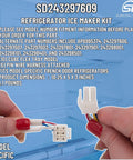 Model Specific Refrigerator Ice Maker Replacement For 243297609 And 243297613, Not Universal, showing 6 pin harness