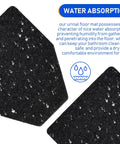 10 Pack Urinal Mats For Men Non Slip Urinal Floor Mats For Commercial Restrooms Highly Absorbent Durable With Waterproof TPR Backing